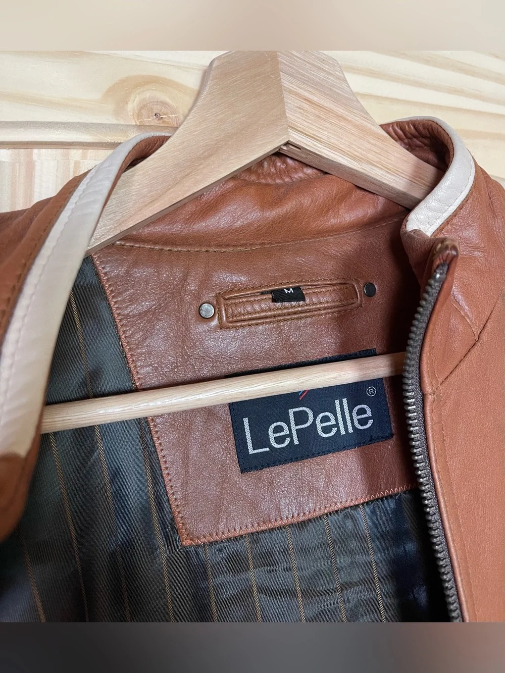 Vintage Leather Mens Jacket